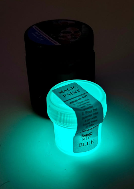 Fluorescent paint. Blue. 50 ml.