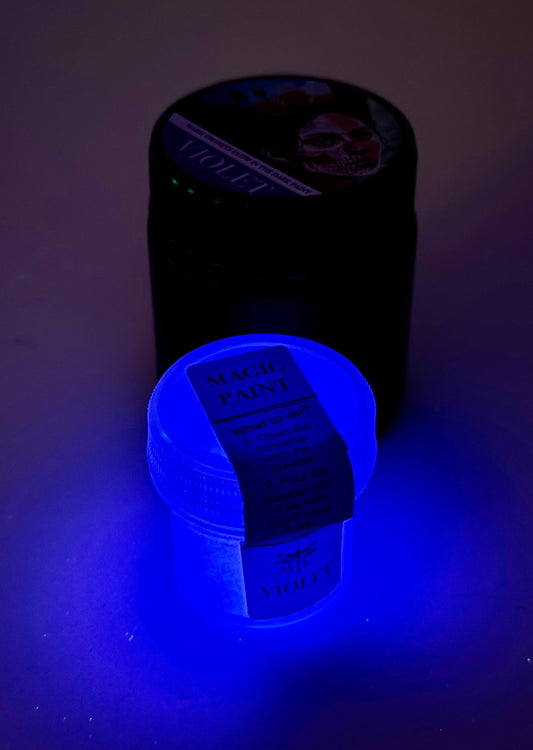 Fluorescent paint. Violet. 50 ml.