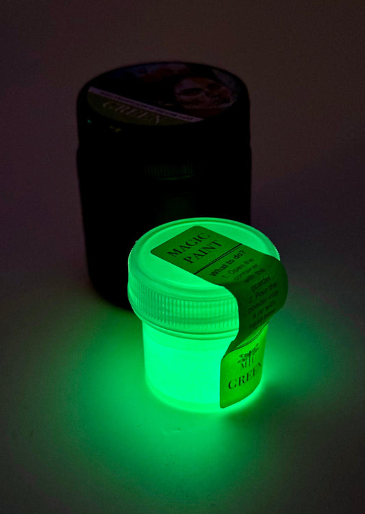 Fluorescent paint. Green 50 ml.